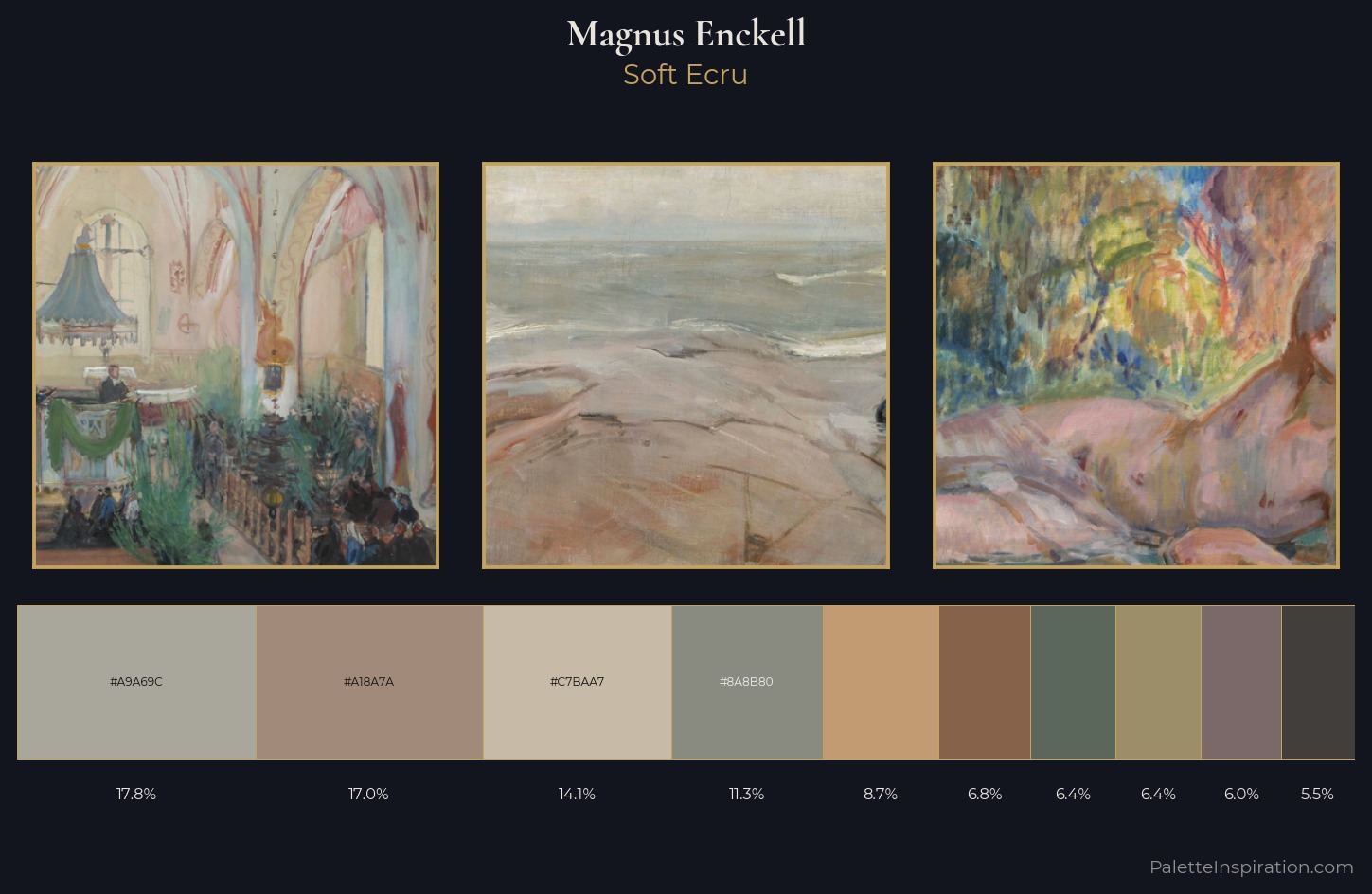 Magnus Enckell Palette 2 — Soft Ecru