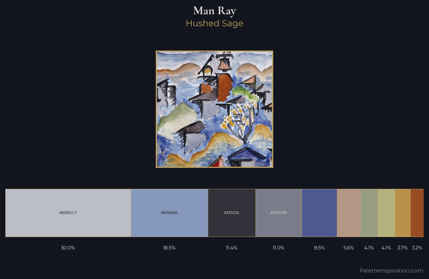 Man Ray Palette 2 — Hushed Sage