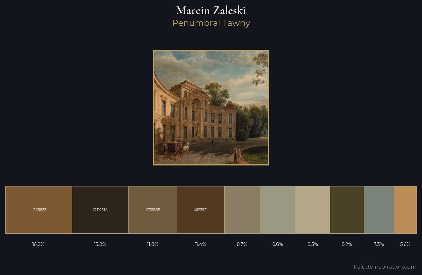 Marcin Zaleski Palette 3 — Penumbral Tawny