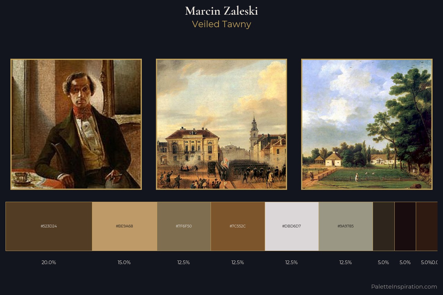 Marcin Zaleski Master Palette — Veiled Tawny