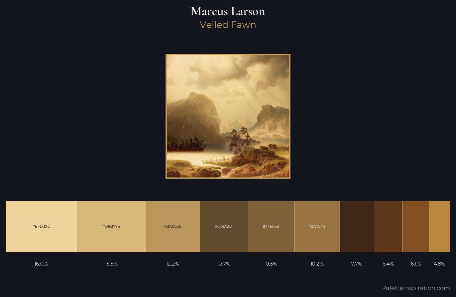 Marcus Larson Palette 3 — Veiled Fawn