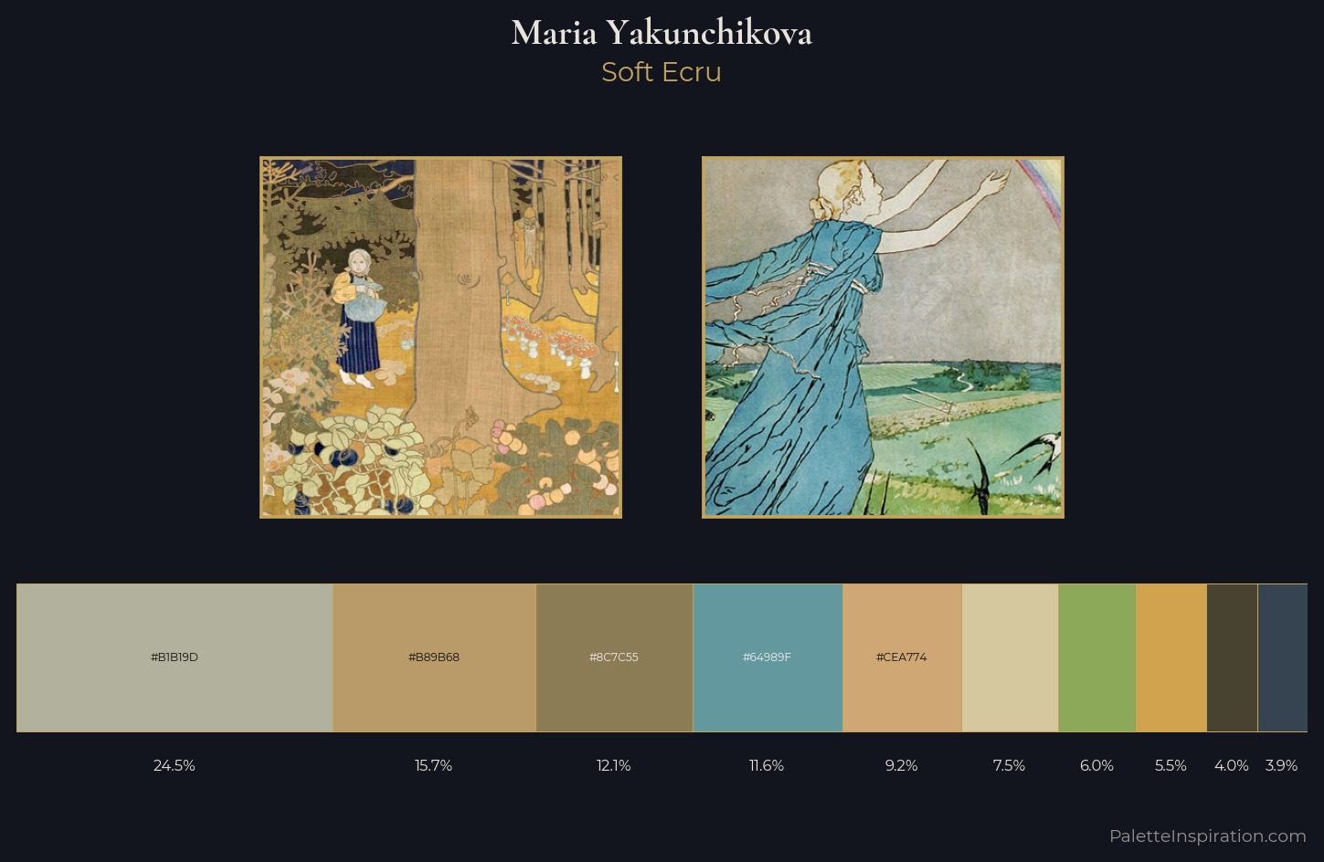 Maria Yakunchikova Palette 2 — Soft Ecru