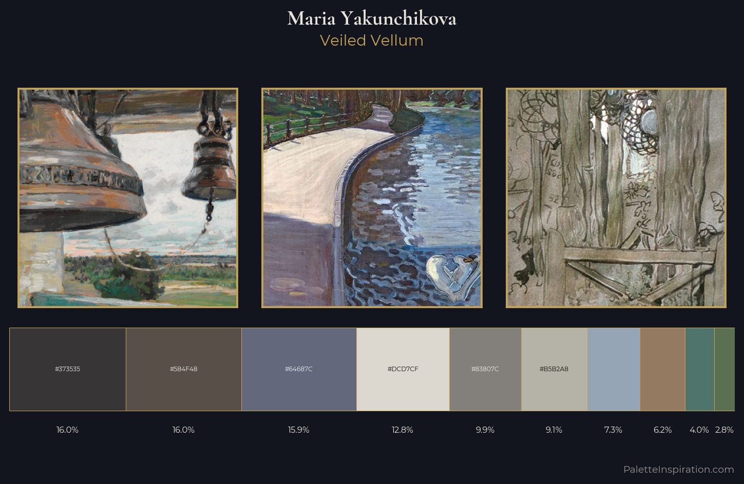 Maria Yakunchikova Palette 3 — Veiled Vellum