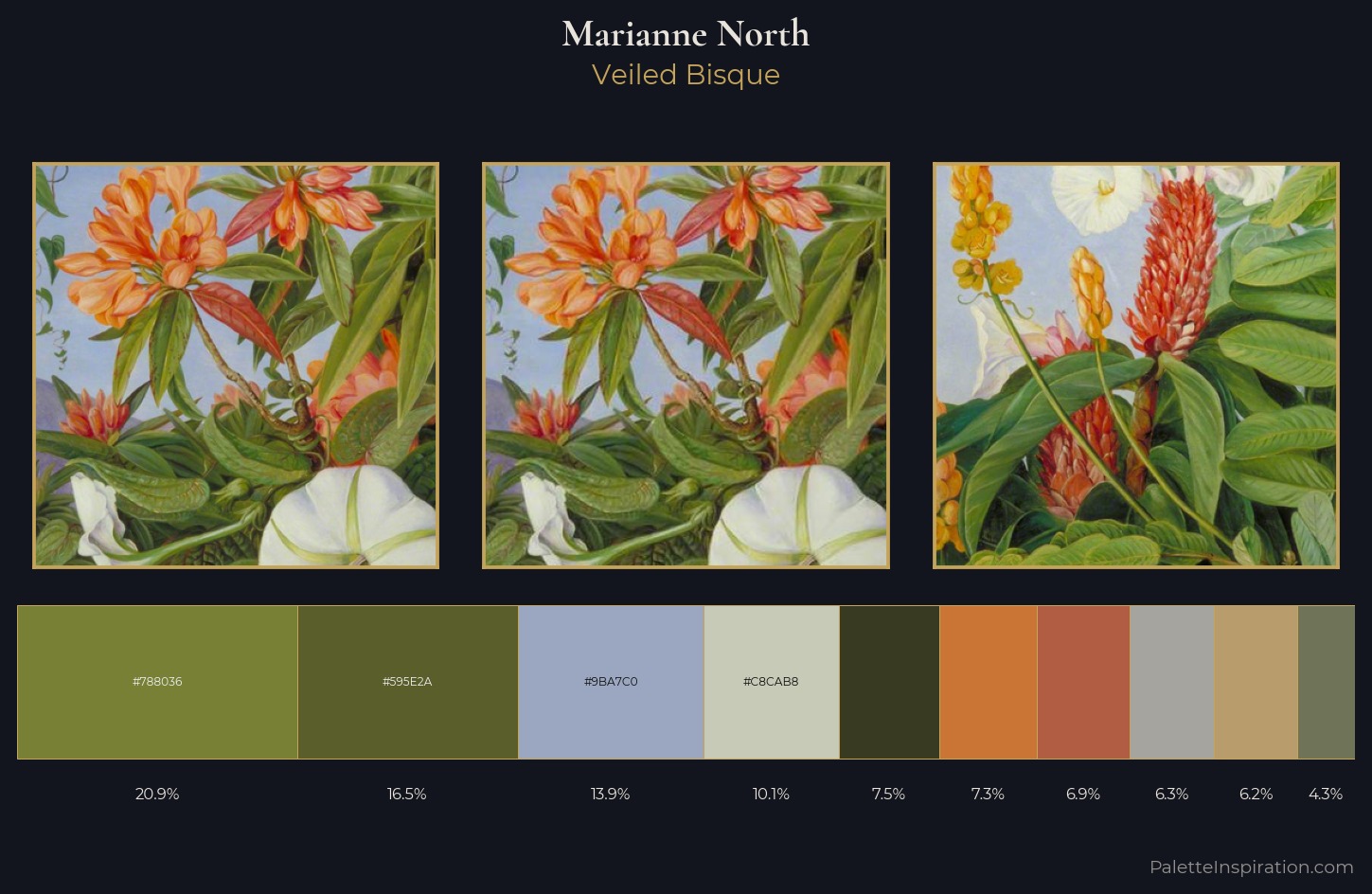 Marianne North Palette 6 — Veiled Bisque
