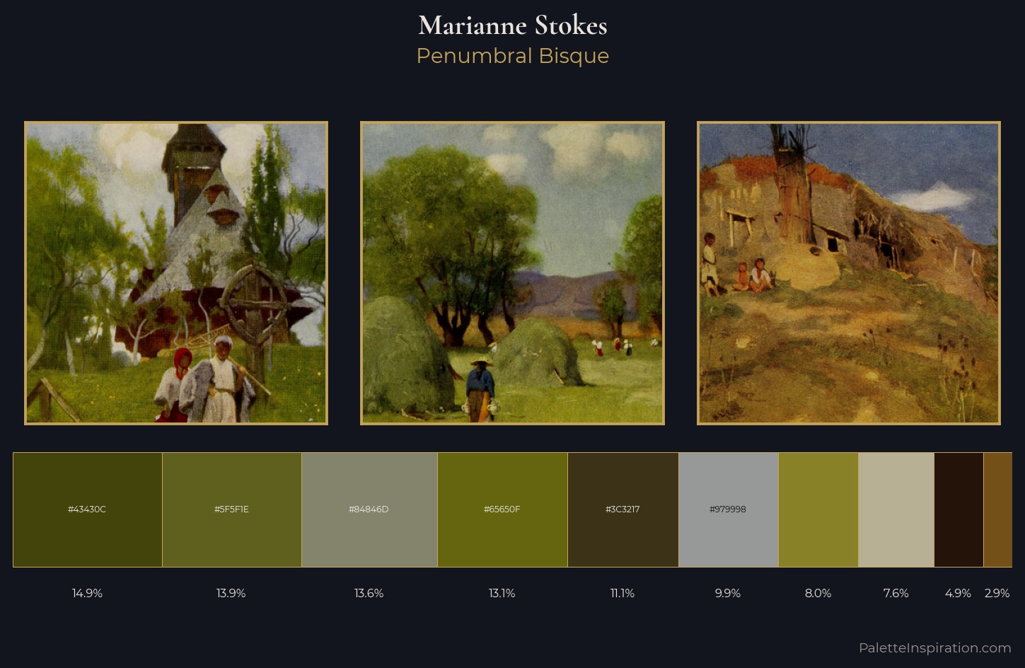 Marianne Stokes Palette 7 — Penumbral Bisque