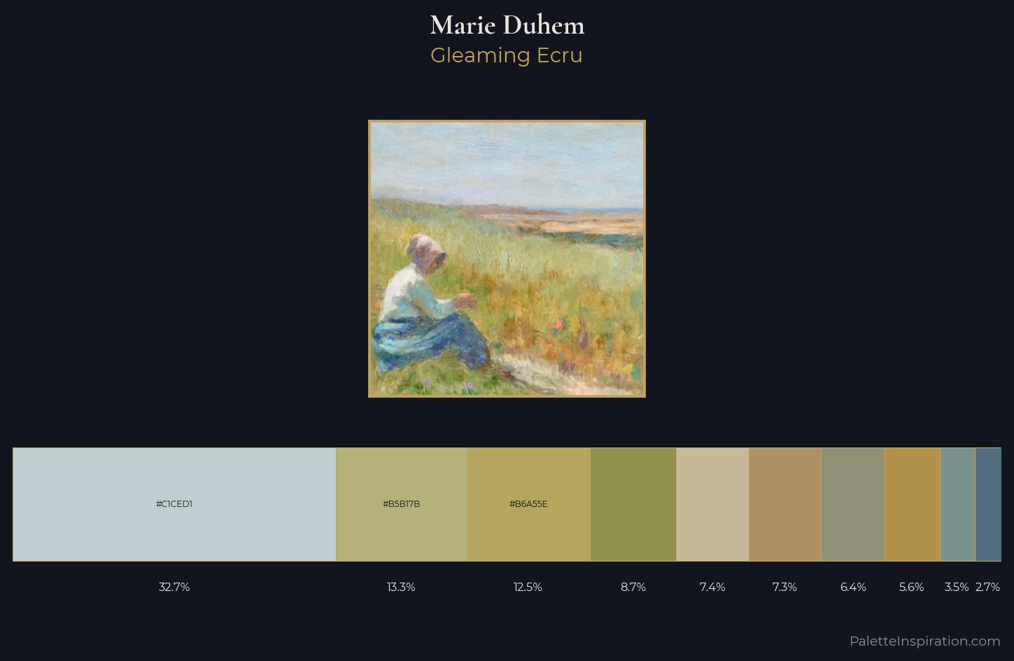 Marie Duhem Palette 1 — Gleaming Ecru