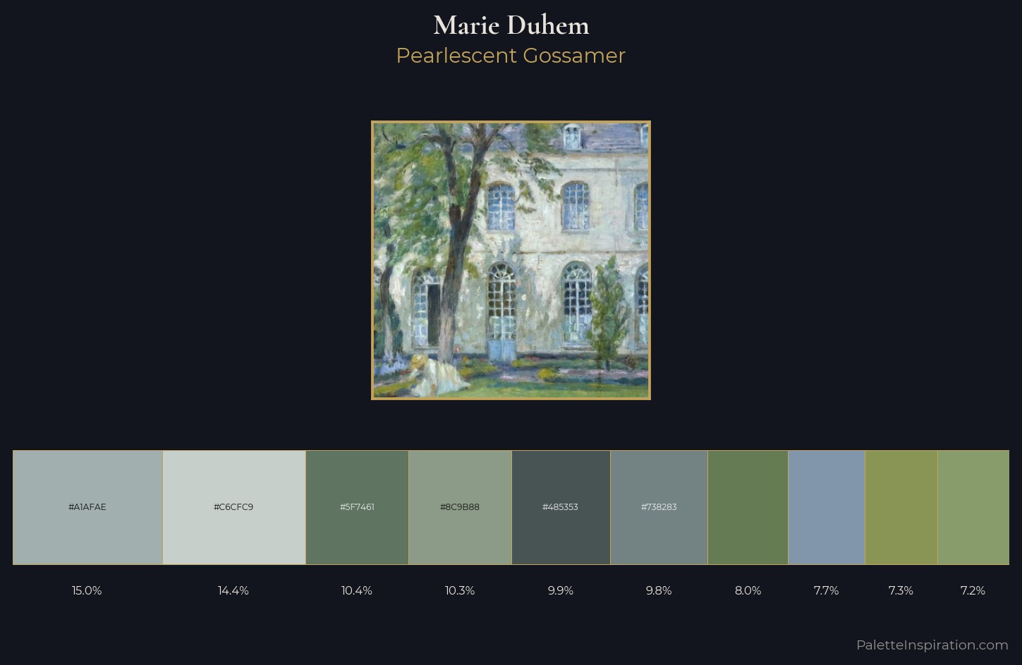Marie Duhem Palette 2 — Pearlescent Gossamer