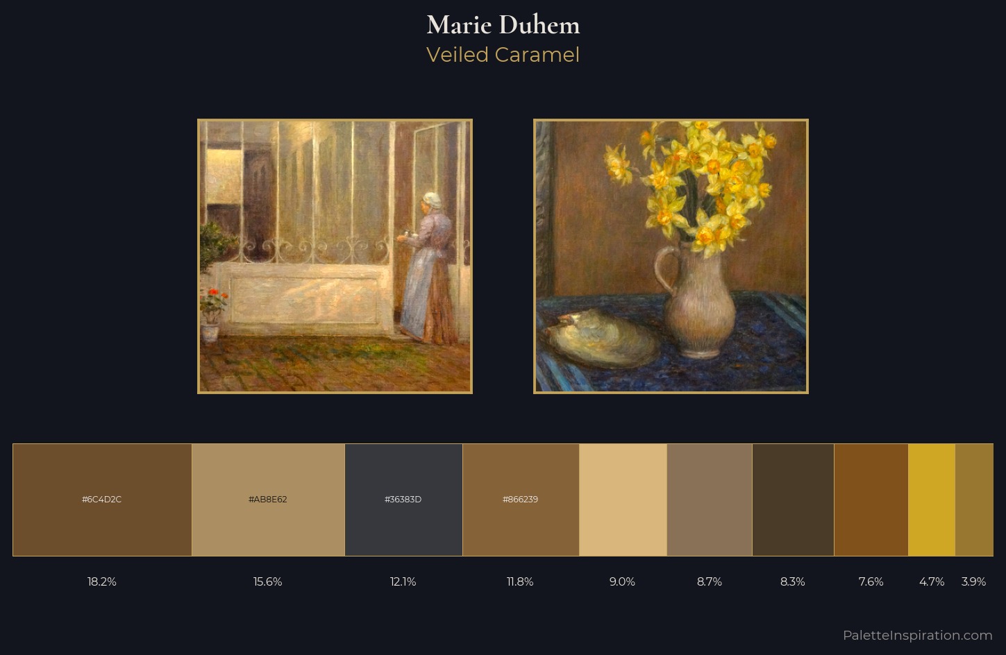 Marie Duhem Palette 4 — Veiled Caramel