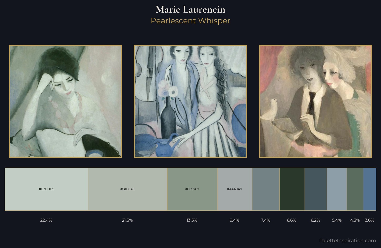Marie Laurencin Palette 2 — Pearlescent Whisper