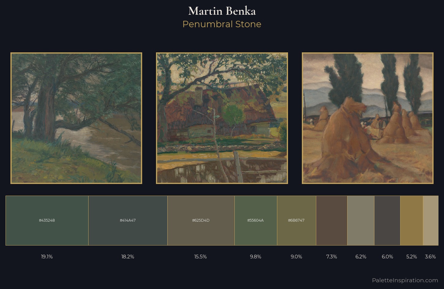 Martin Benka Palette 3 — Penumbral Stone