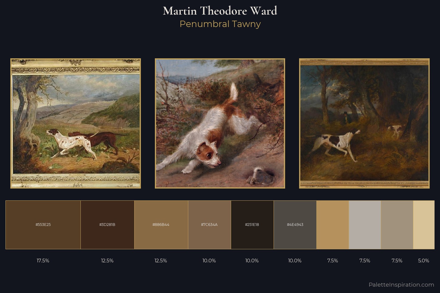 Martin Theodore Ward Master Palette — Penumbral Tawny
