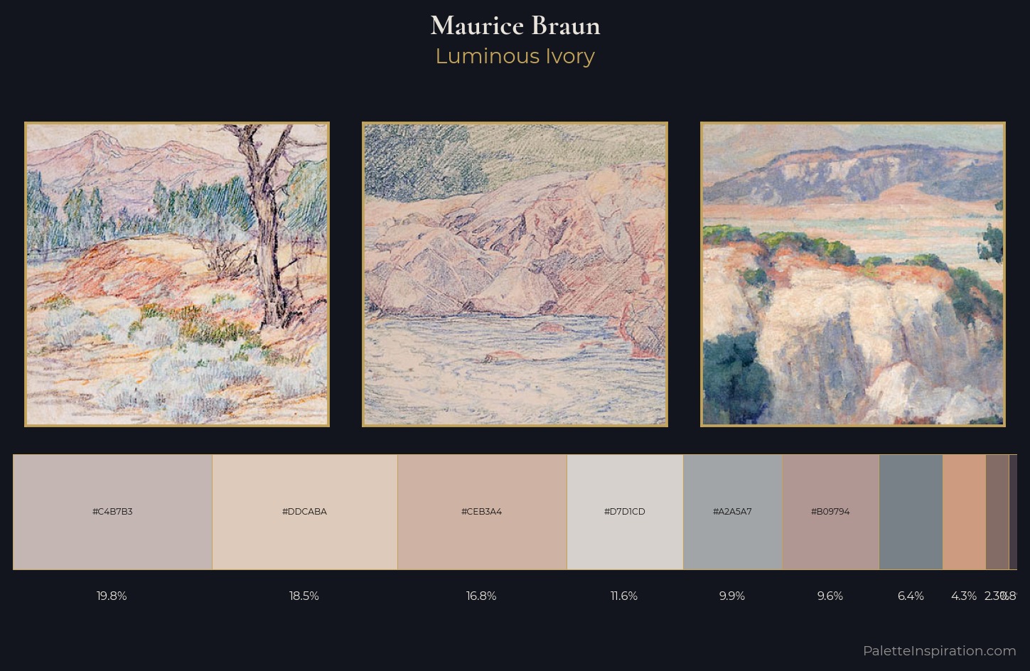 Maurice Braun Palette 2 — Luminous Ivory