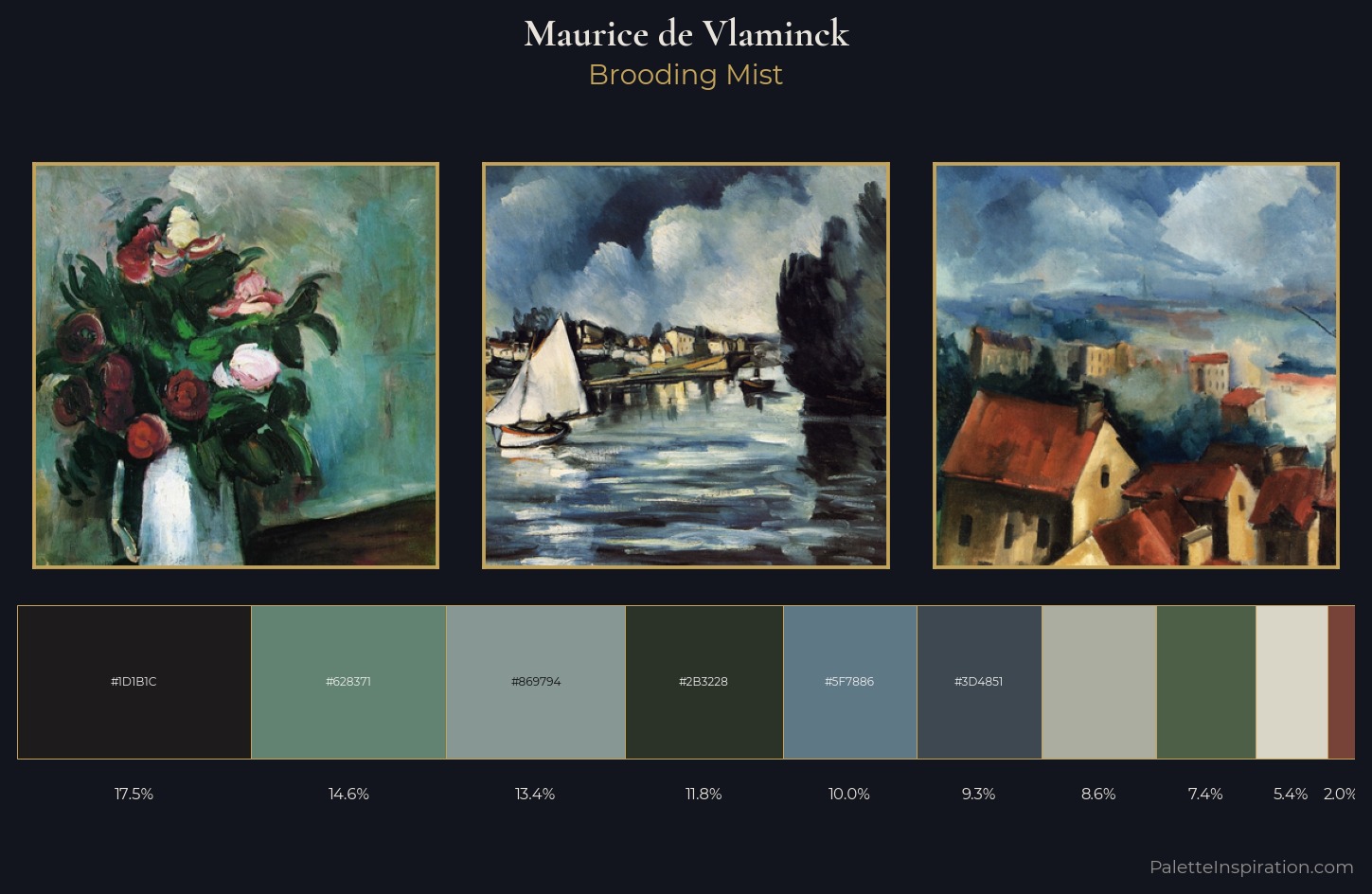 Maurice de Vlaminck Palette 6 — Brooding Mist