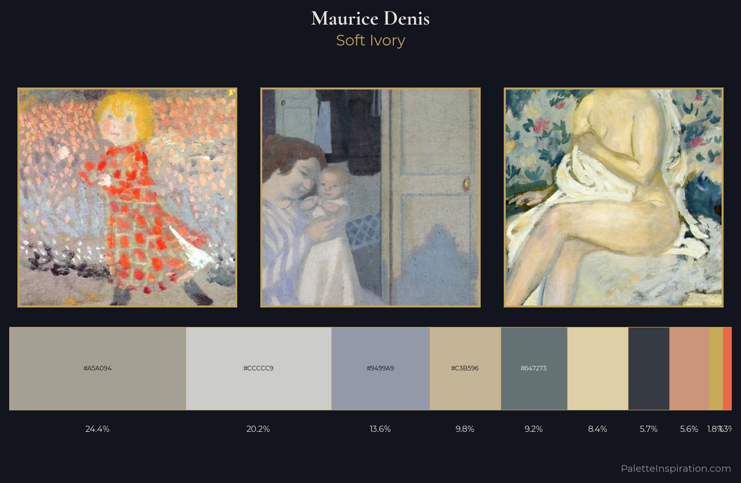 Maurice Denis Palette 2 — Soft Ivory