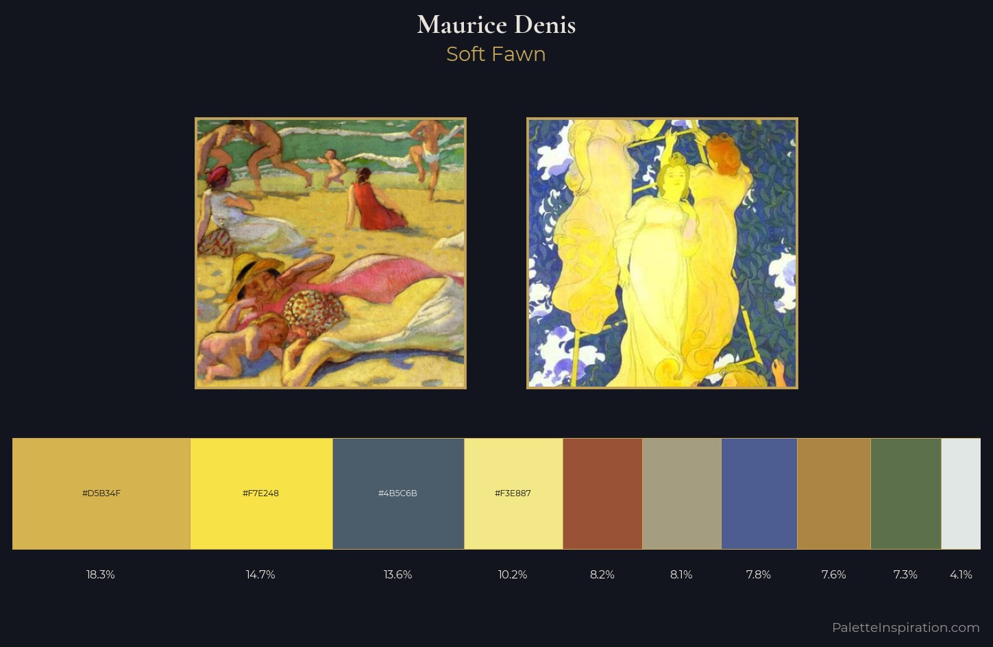 Maurice Denis Palette 3 — Soft Fawn