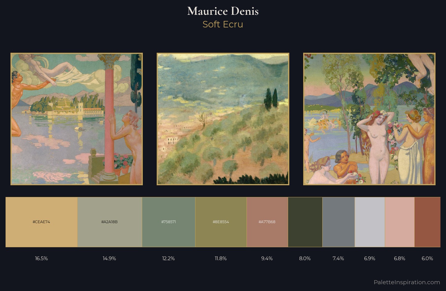 Maurice Denis Palette 4 — Soft Ecru