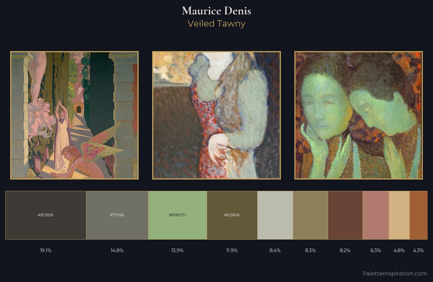Maurice Denis Palette 6 — Veiled Tawny
