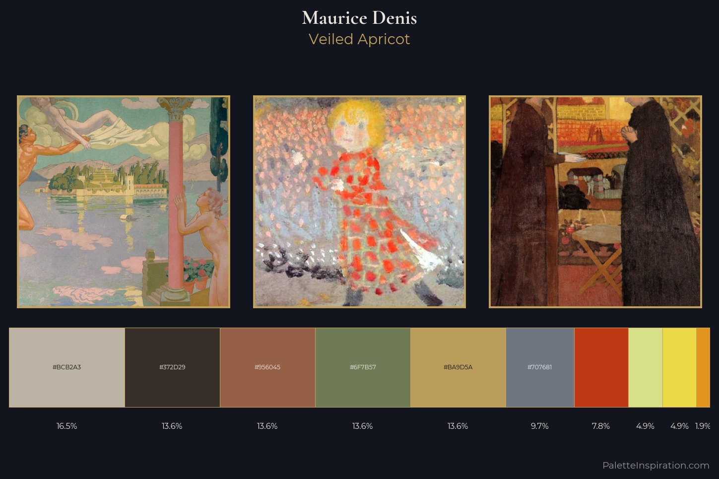 Maurice Denis Master Palette — Veiled Apricot