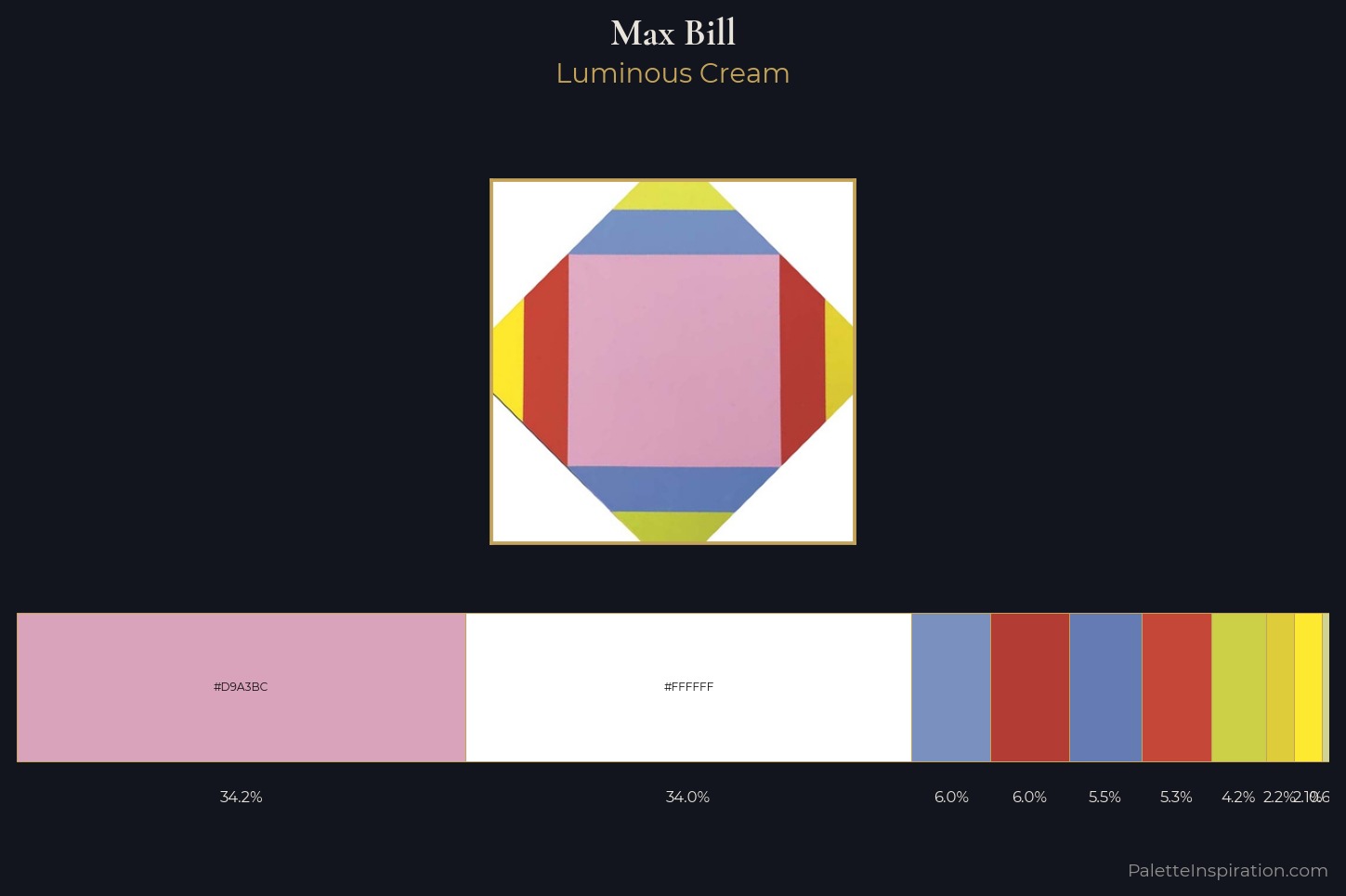 Max Bill Master Palette — Luminous Cream