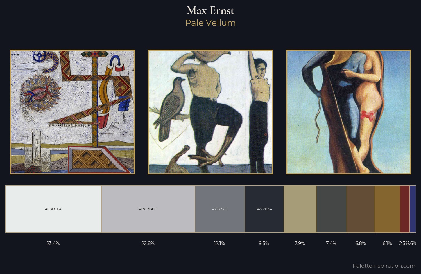 Max Ernst Palette 8 — Pale Vellum