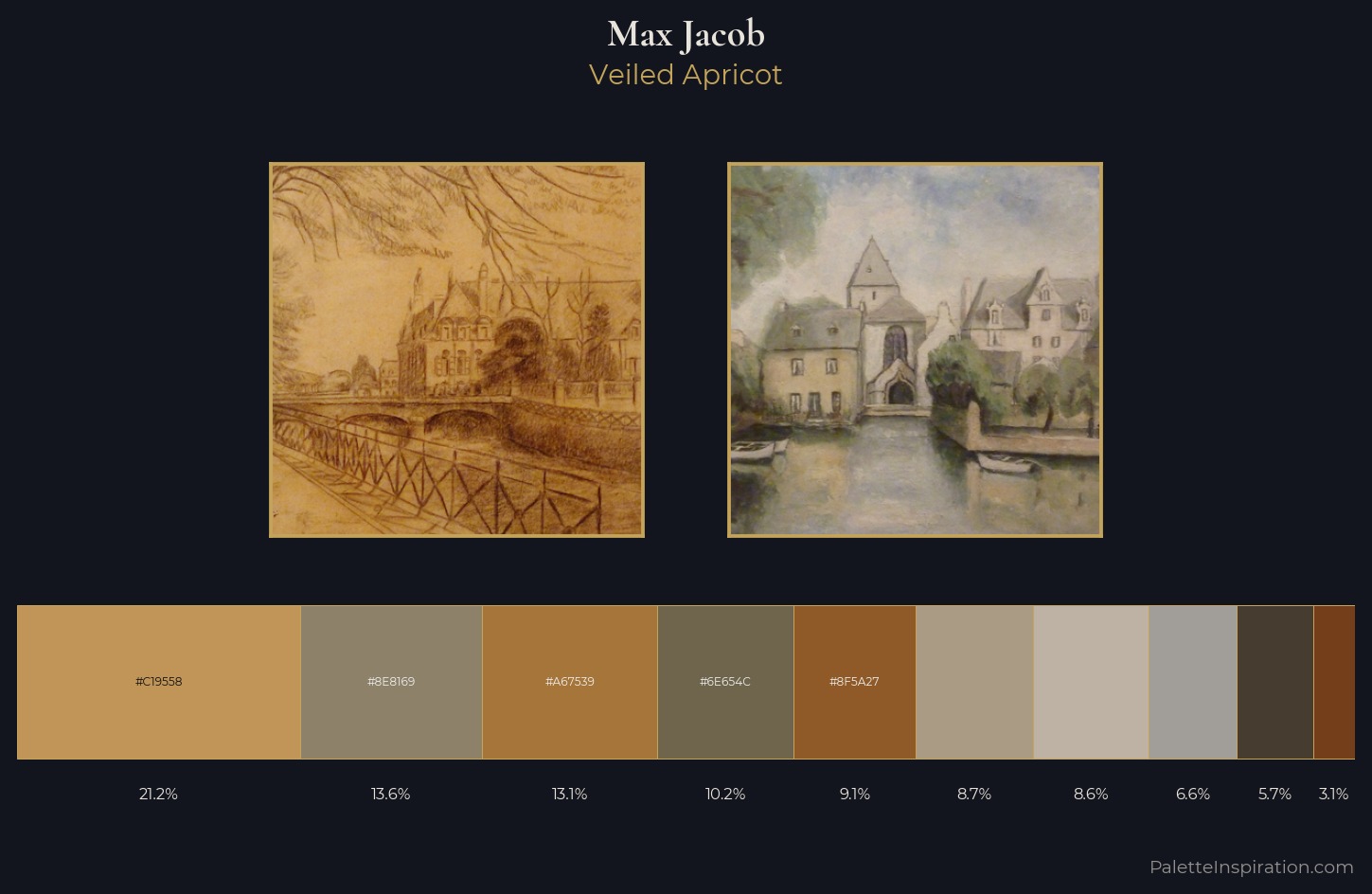 Max Jacob Palette 1 — Veiled Apricot