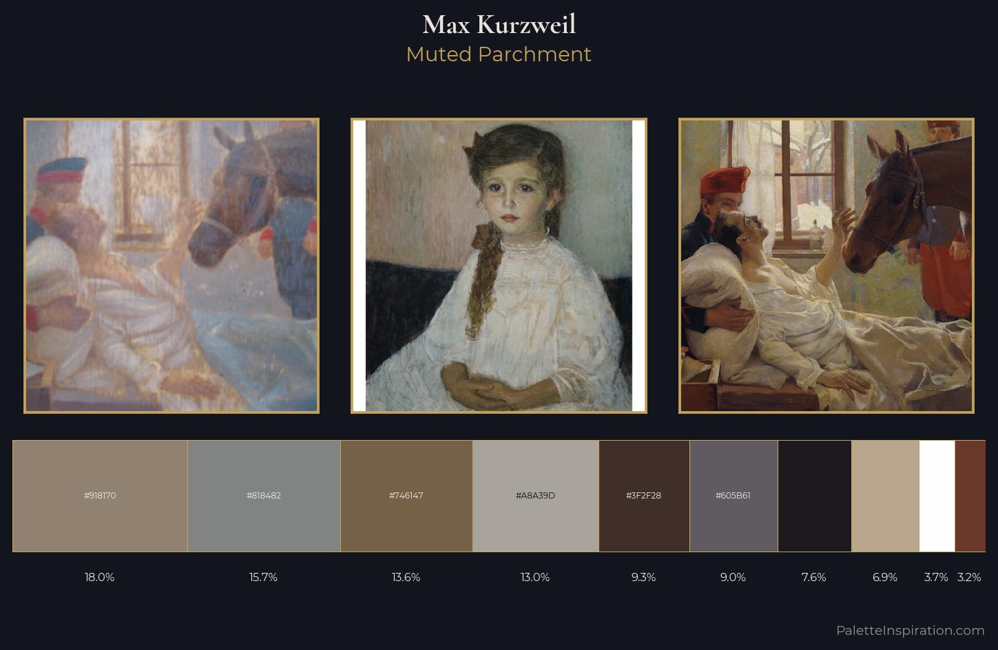 Max Kurzweil Palette 3 — Muted Parchment