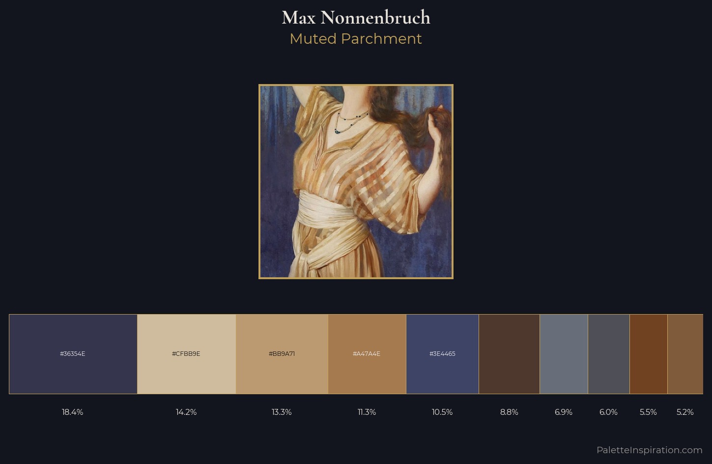 Max Nonnenbruch Palette 3 — Muted Parchment