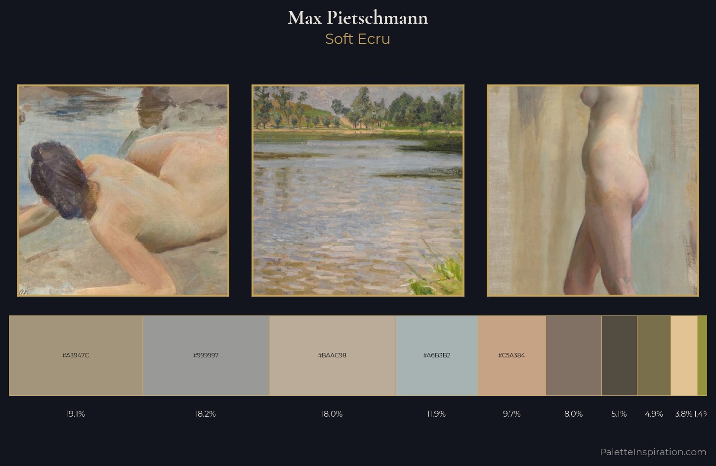 Max Pietschmann Palette 3 — Soft Ecru
