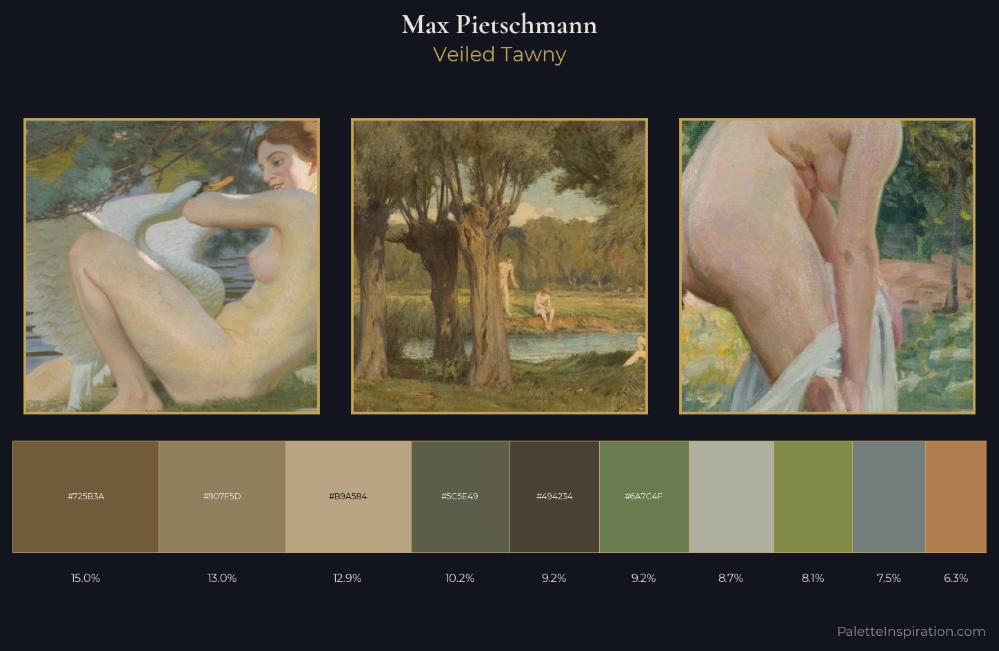 Max Pietschmann Palette 6 — Veiled Tawny