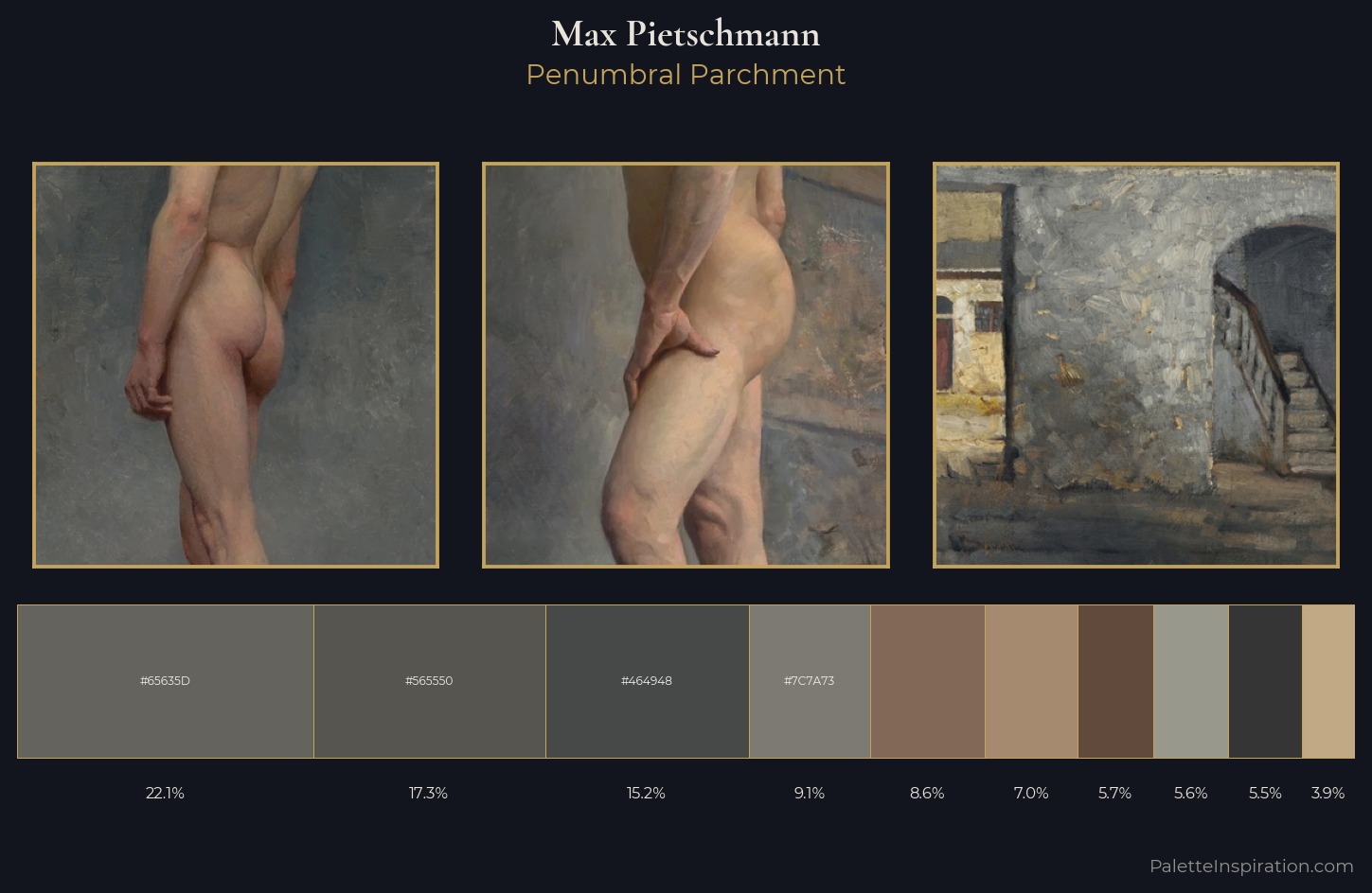 Max Pietschmann Palette 8 — Penumbral Parchment