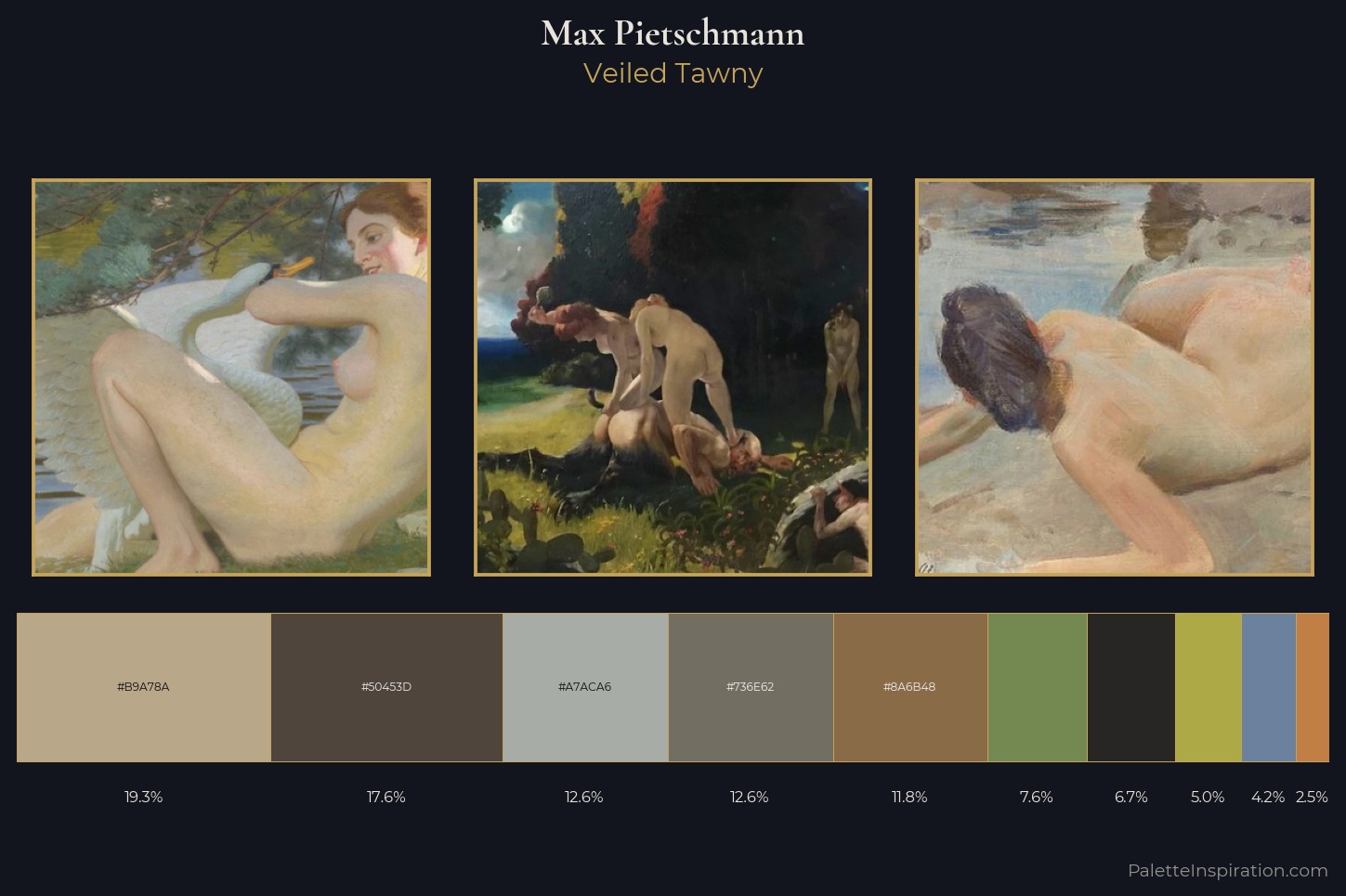 Max Pietschmann Master Palette — Veiled Tawny