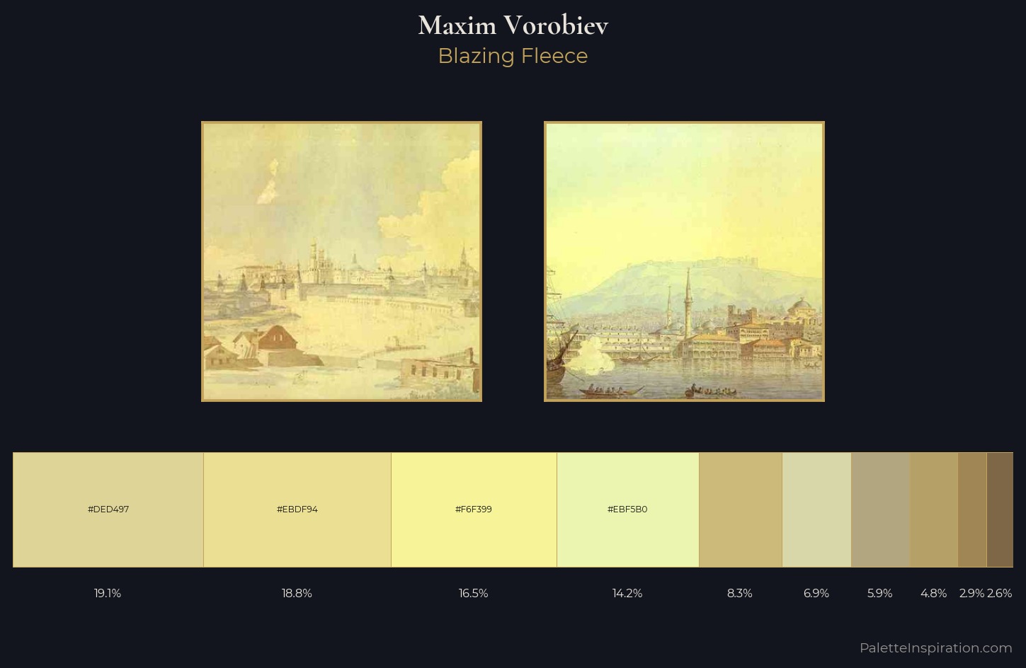 Maxim Vorobiev Palette 2 — Blazing Fleece