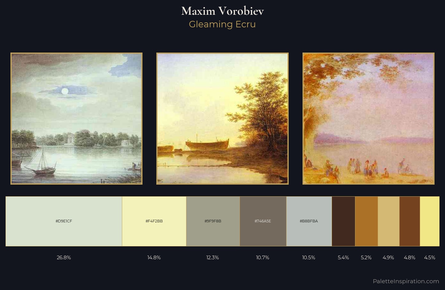 Maxim Vorobiev Palette 3 — Gleaming Ecru