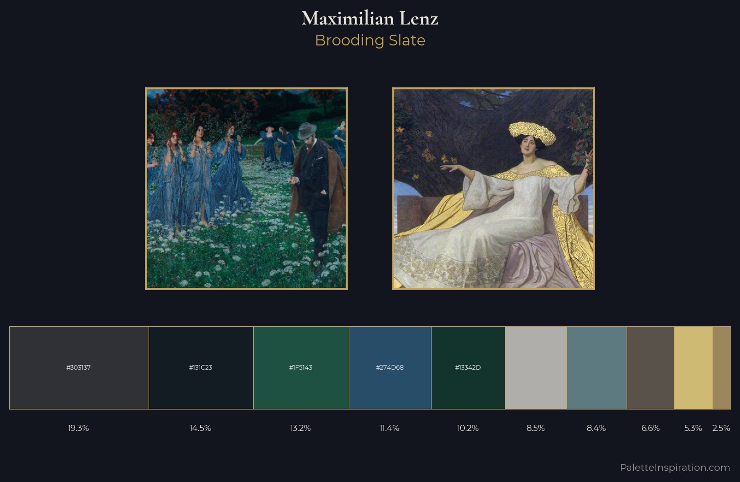 Maximilian Lenz Palette 3 — Brooding Slate