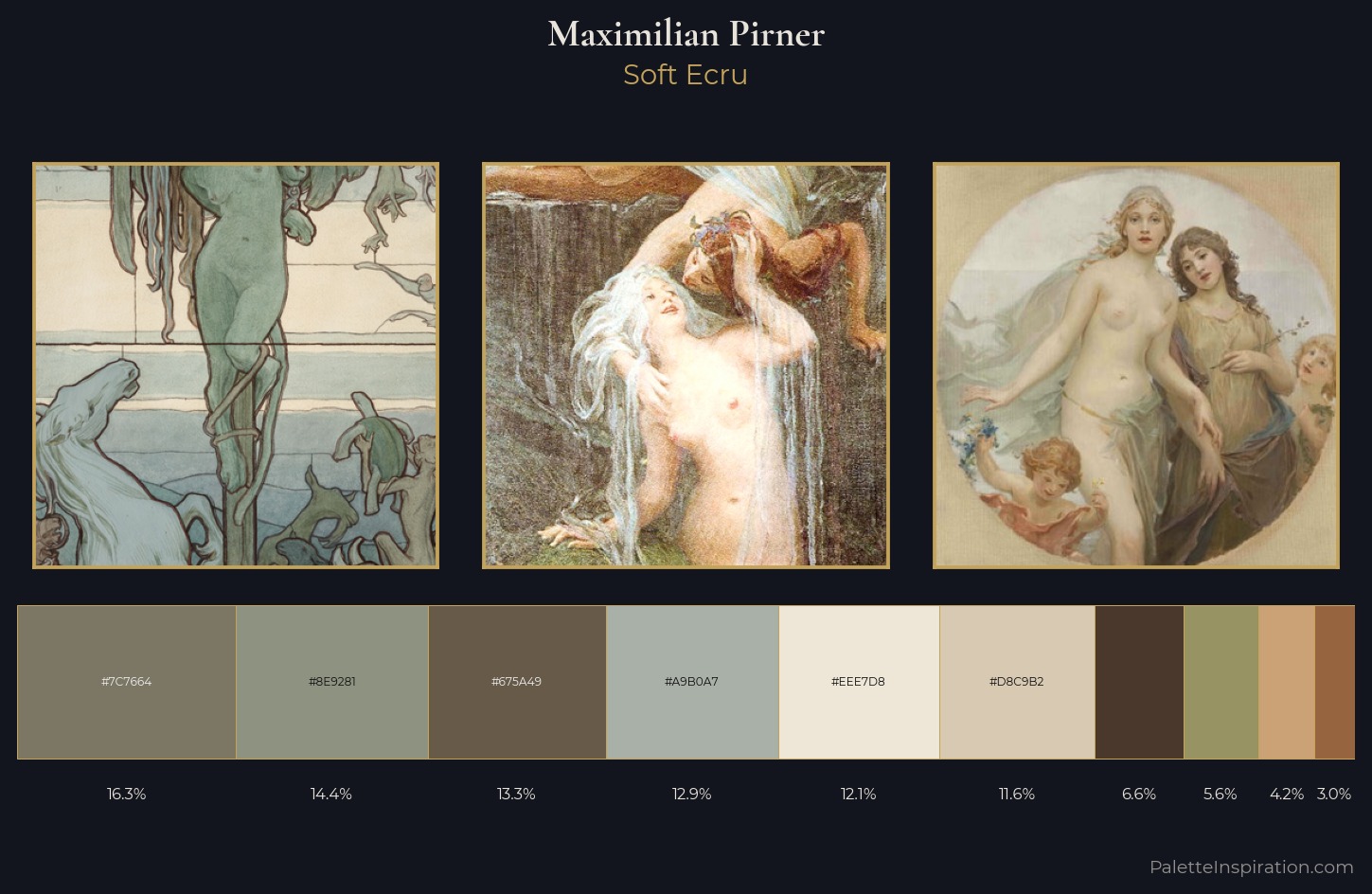 Maximilian Pirner Palette 1 — Soft Ecru