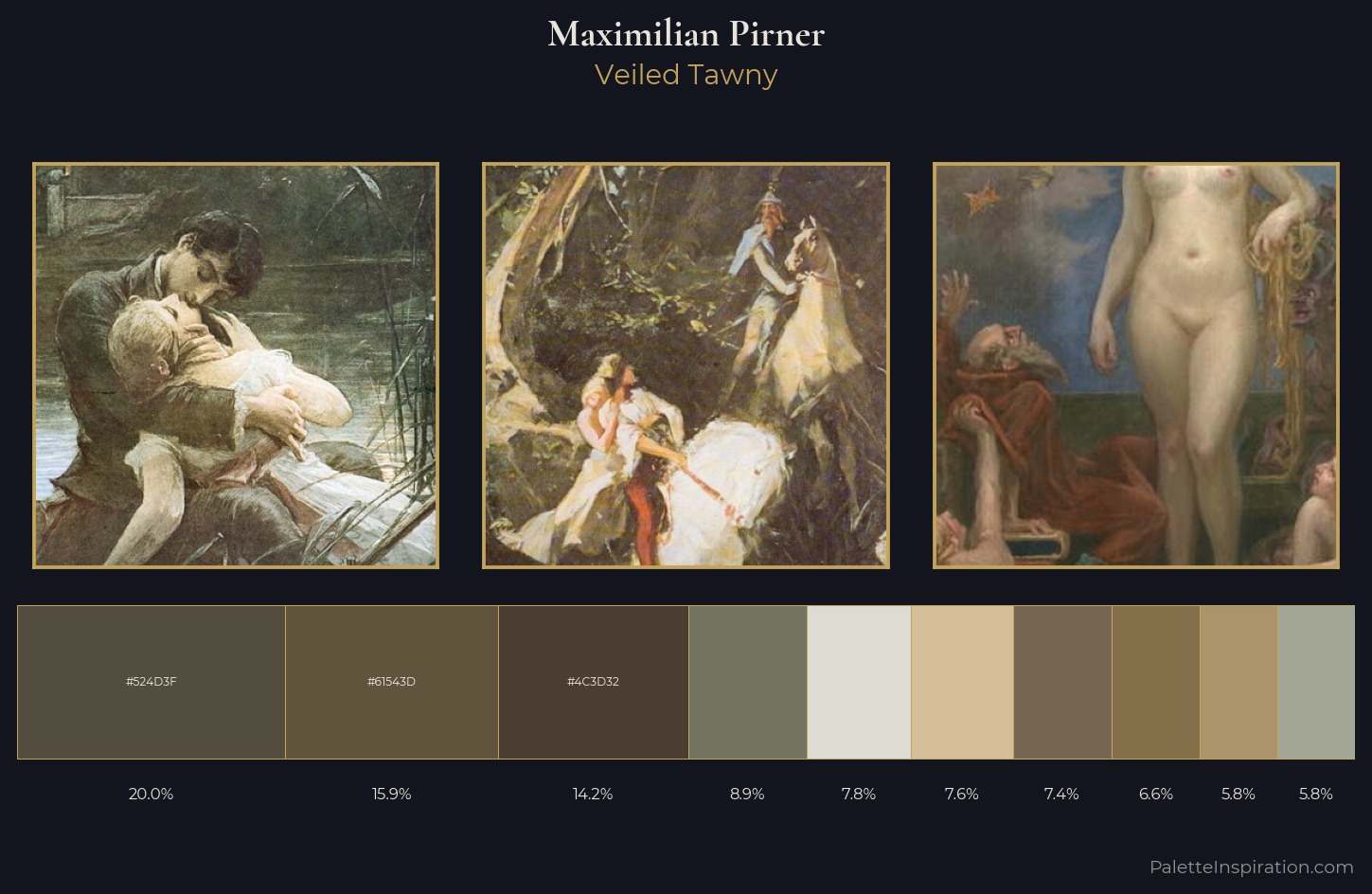 Maximilian Pirner Palette 2 — Veiled Tawny