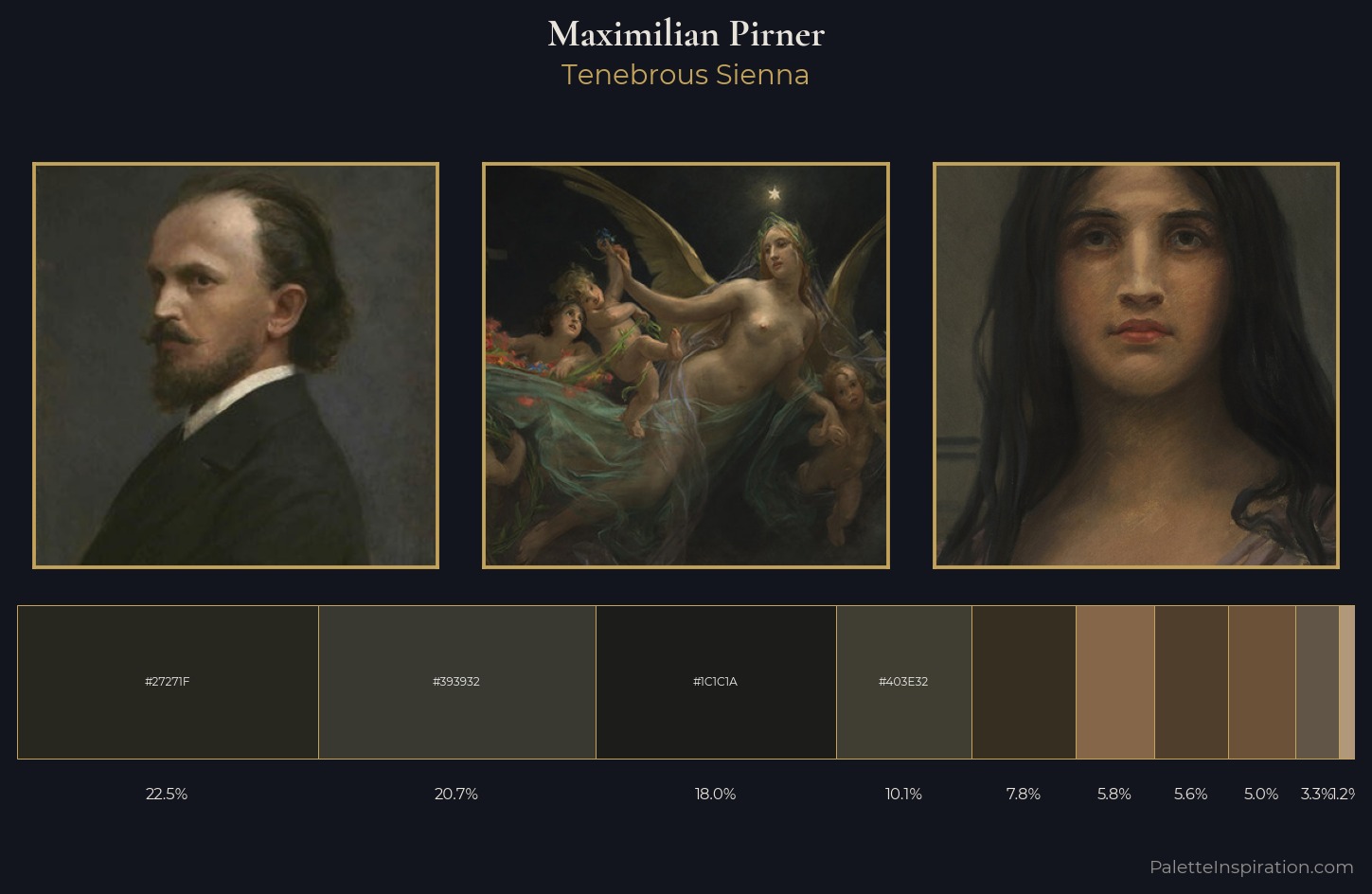 Maximilian Pirner Palette 6 — Tenebrous Sienna