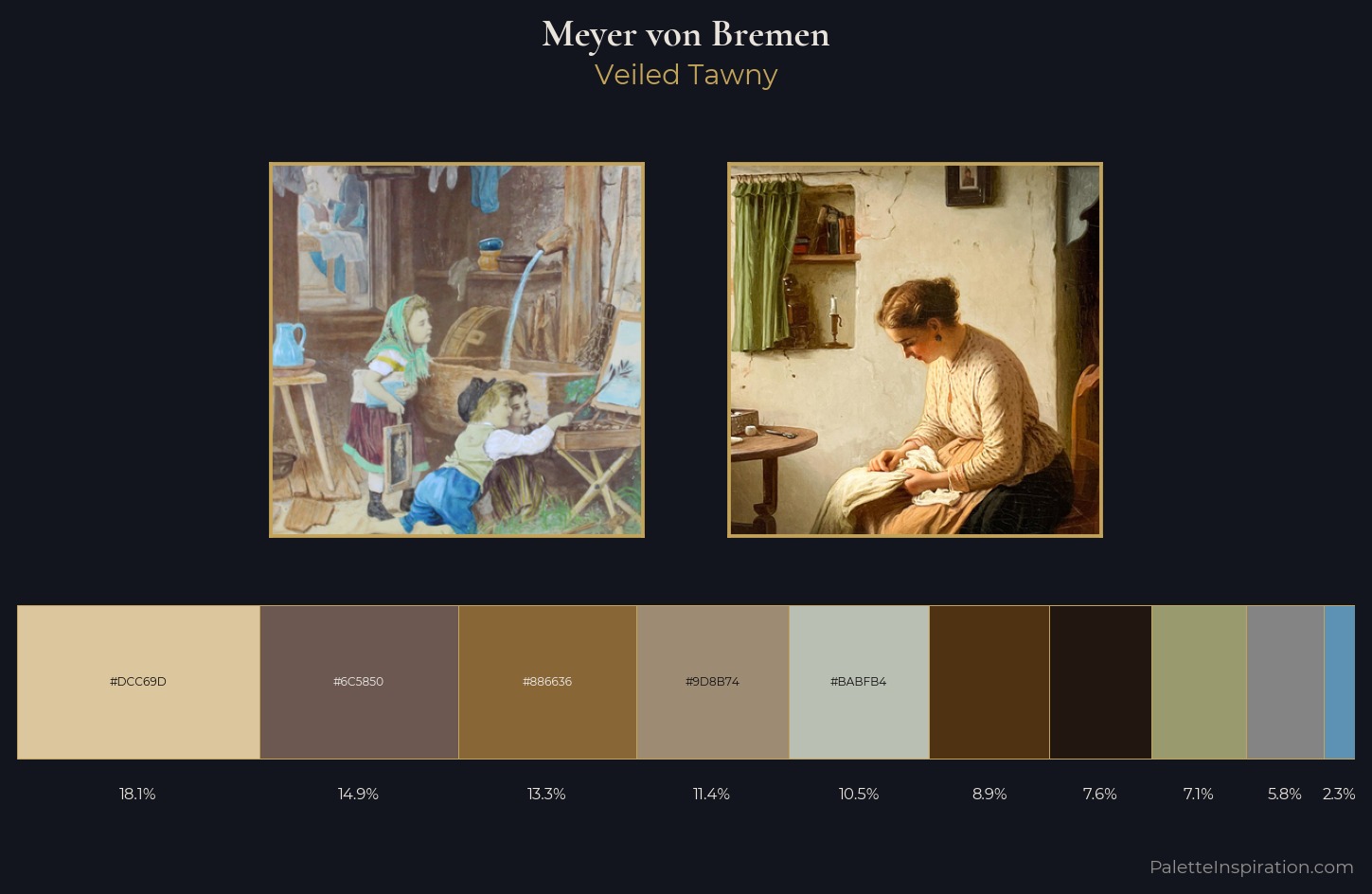 Meyer von Bremen Palette 2 — Veiled Tawny