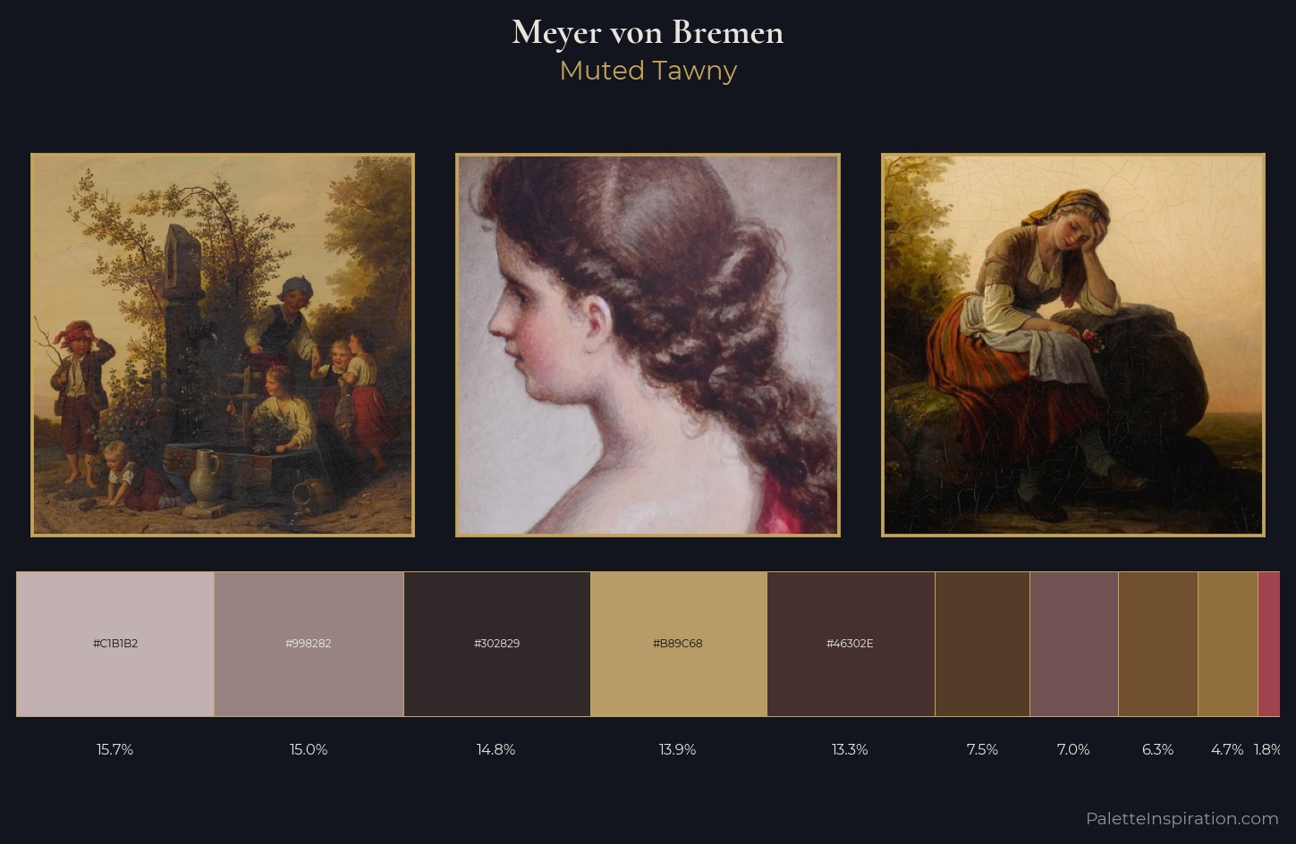 Meyer von Bremen Palette 4 — Muted Tawny