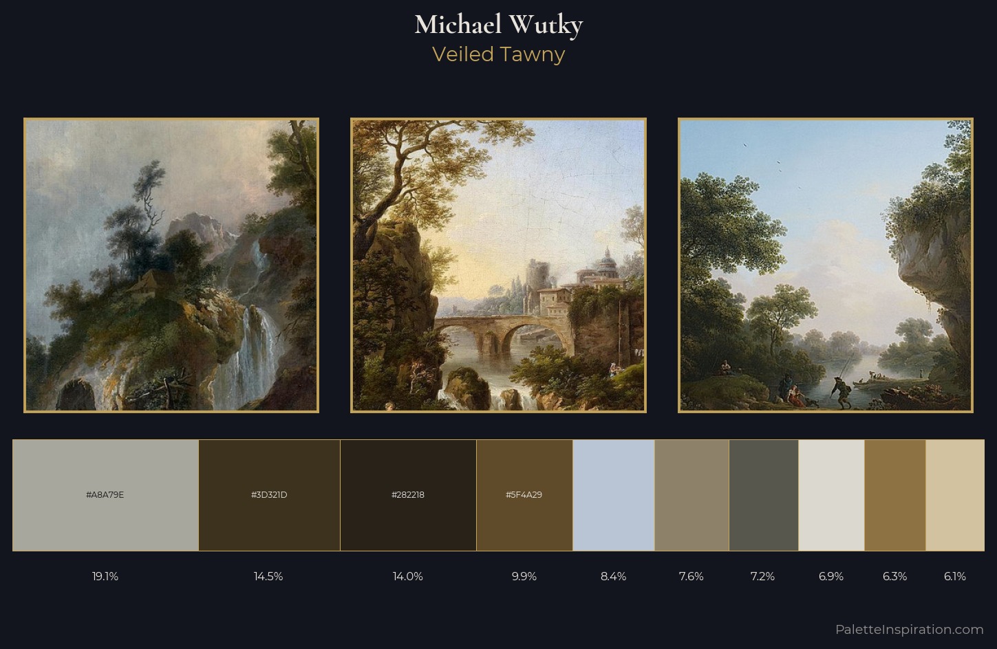 Michael Wutky Palette 1 — Veiled Tawny