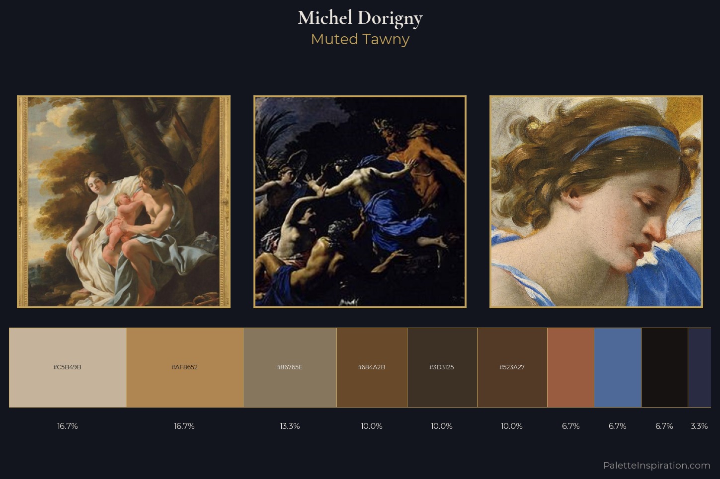 Michel Dorigny Master Palette — Muted Tawny