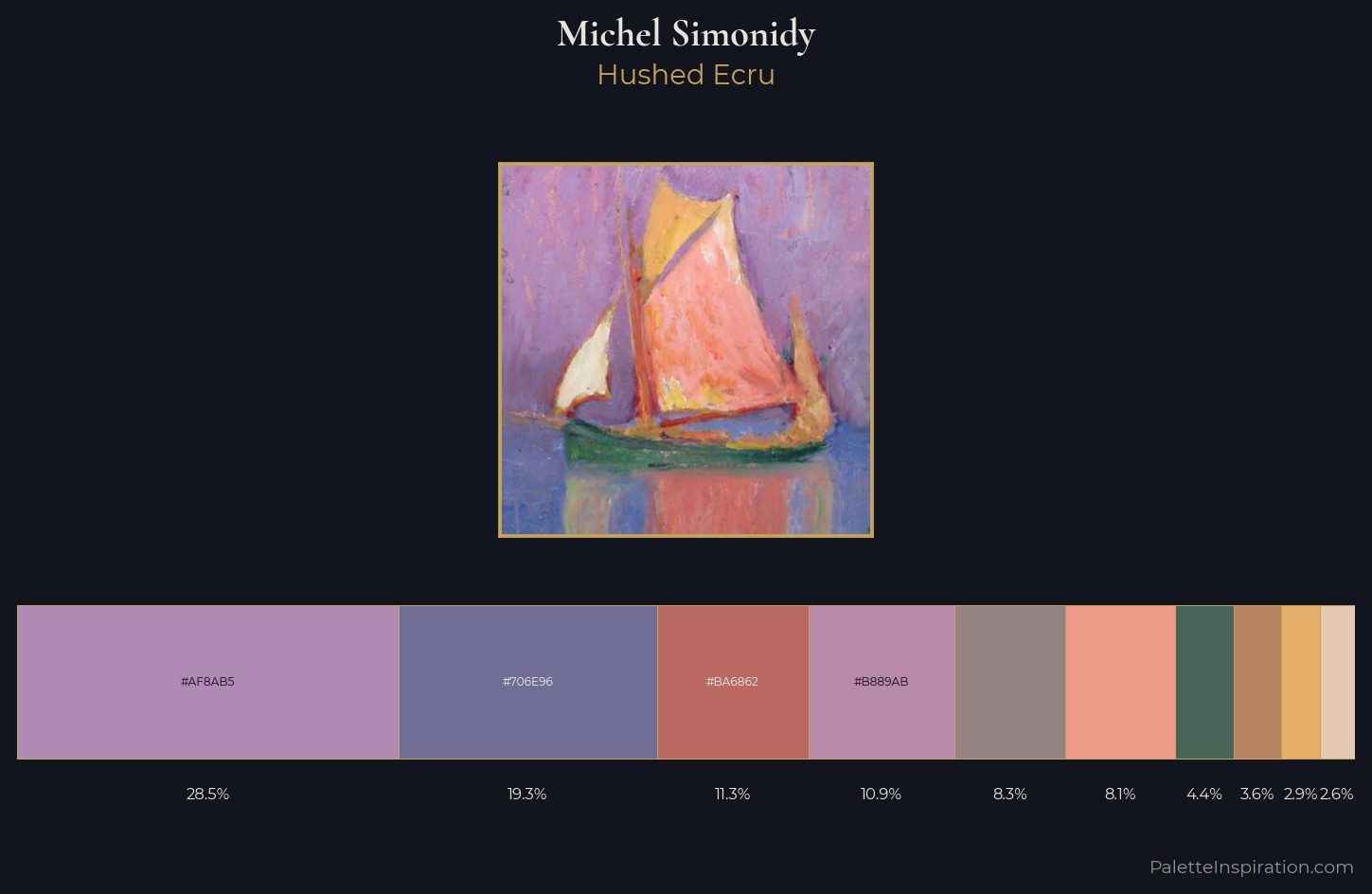 Michel Simonidy Palette 2 — Hushed Ecru