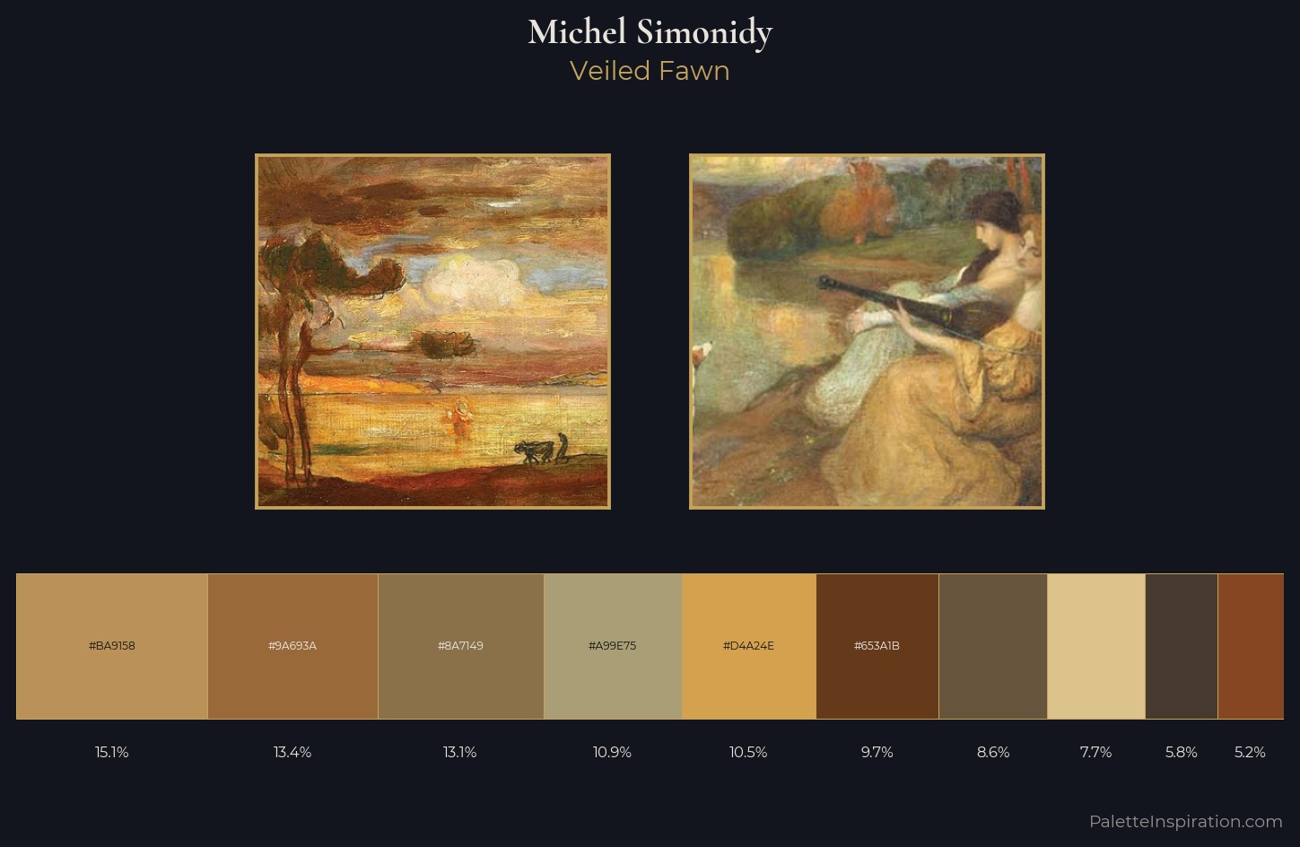 Michel Simonidy Palette 4 — Veiled Fawn