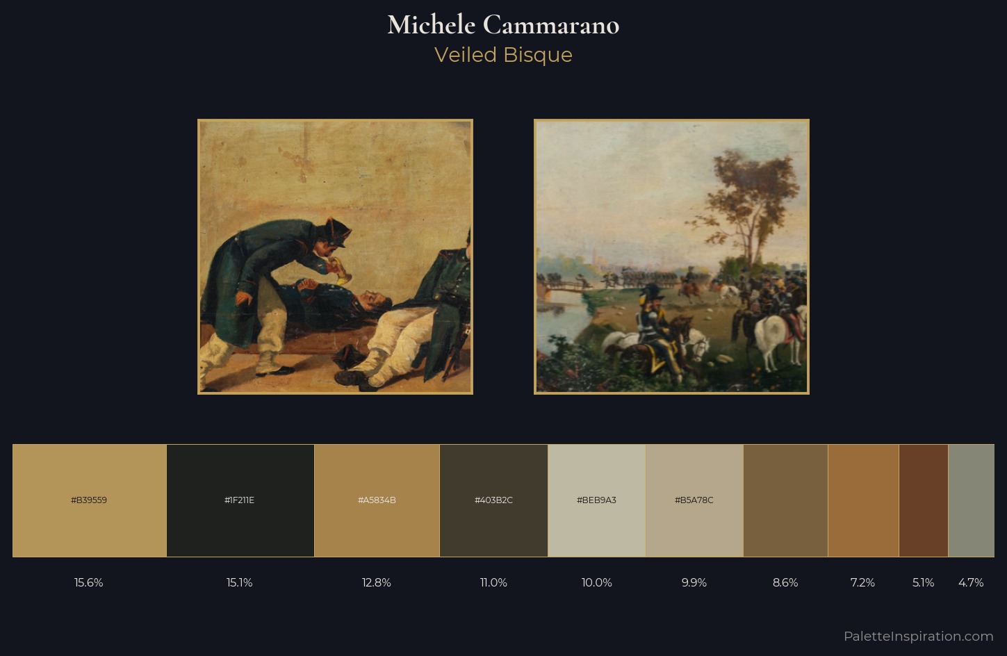 Michele Cammarano Palette 4 — Veiled Bisque