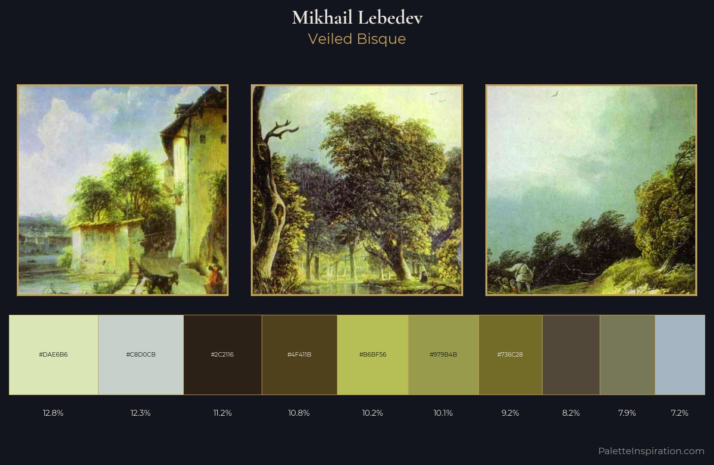 Mikhail Lebedev Palette 1 — Veiled Bisque