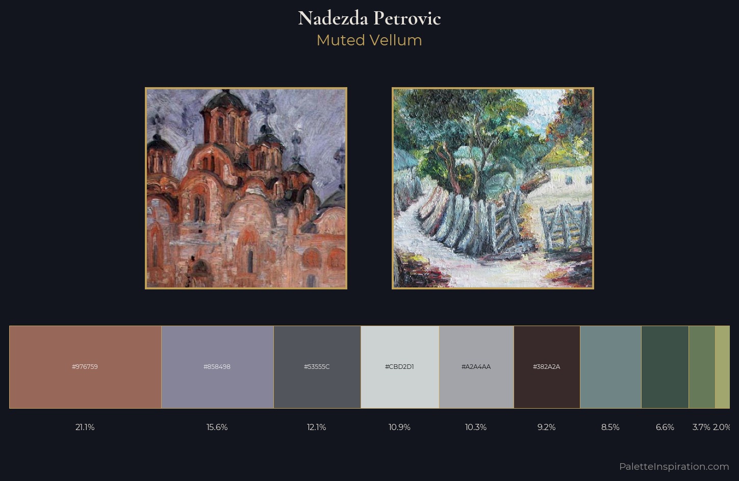 Nadezda Petrovic Palette 2 — Muted Vellum