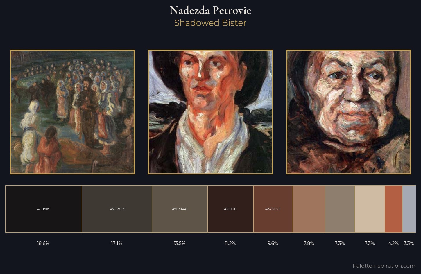 Nadezda Petrovic Palette 7 — Shadowed Bister