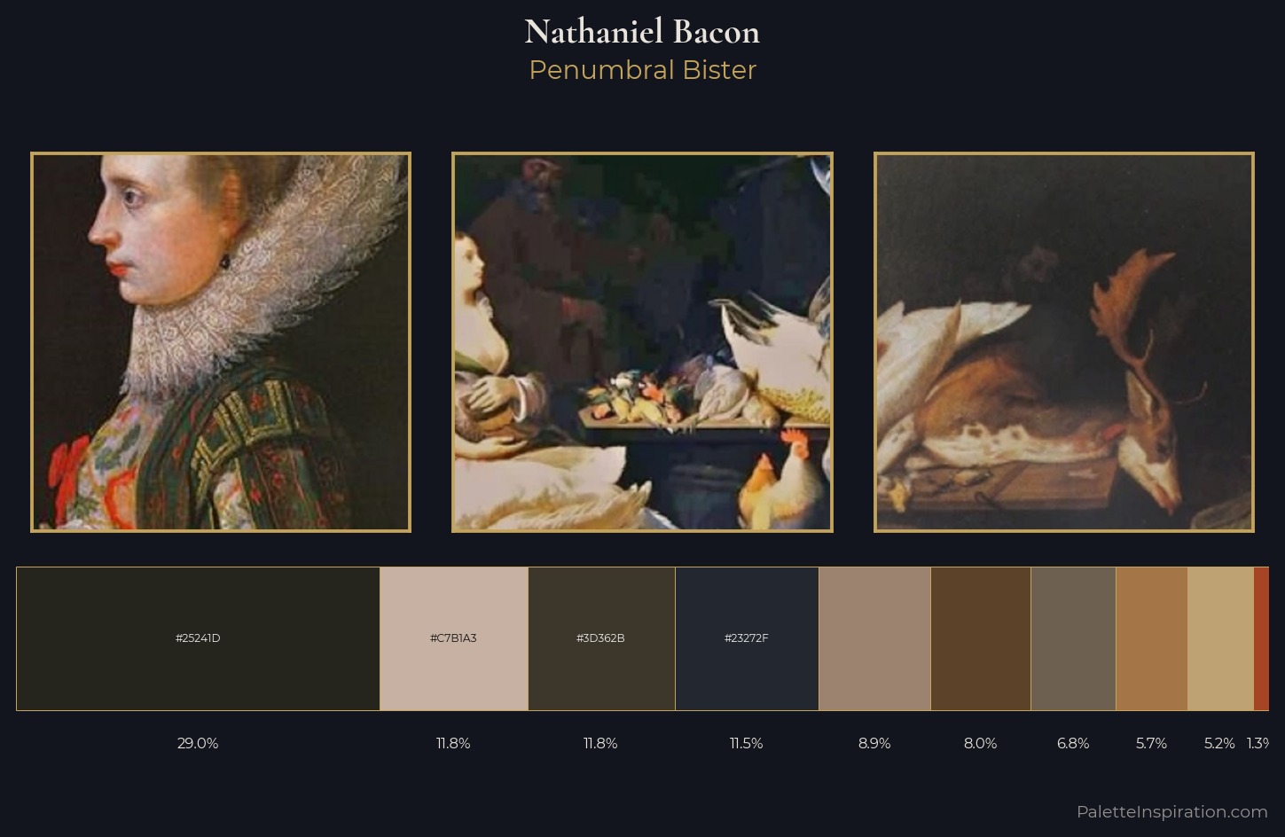 Nathaniel Bacon Palette 2 — Penumbral Bister