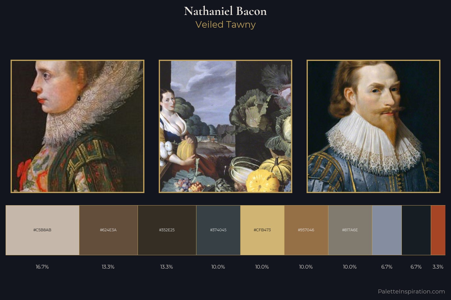 Nathaniel Bacon Master Palette