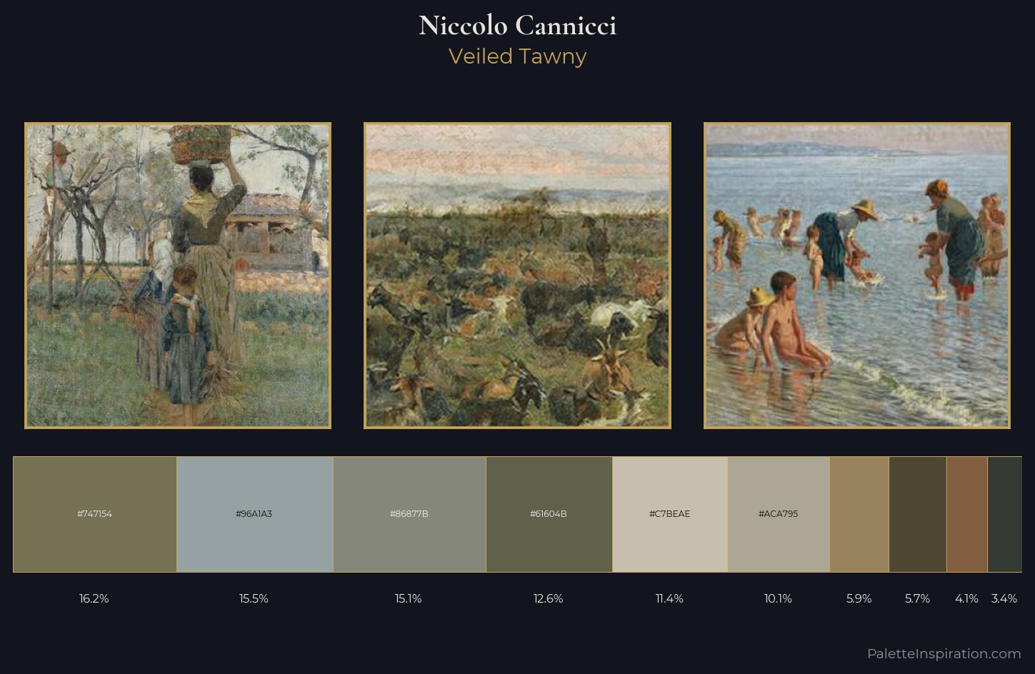 Niccolo Cannicci Palette 2 — Veiled Tawny